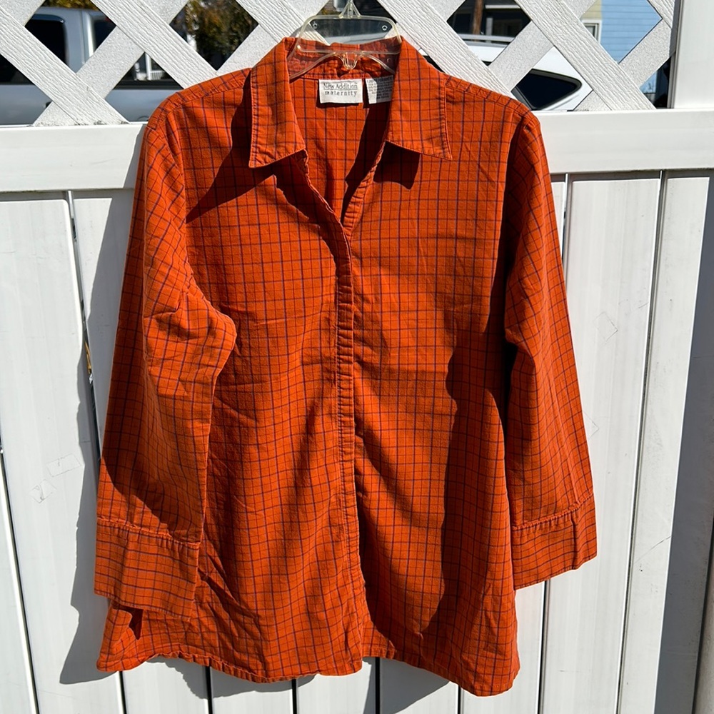 Maternity long sleeve shirt